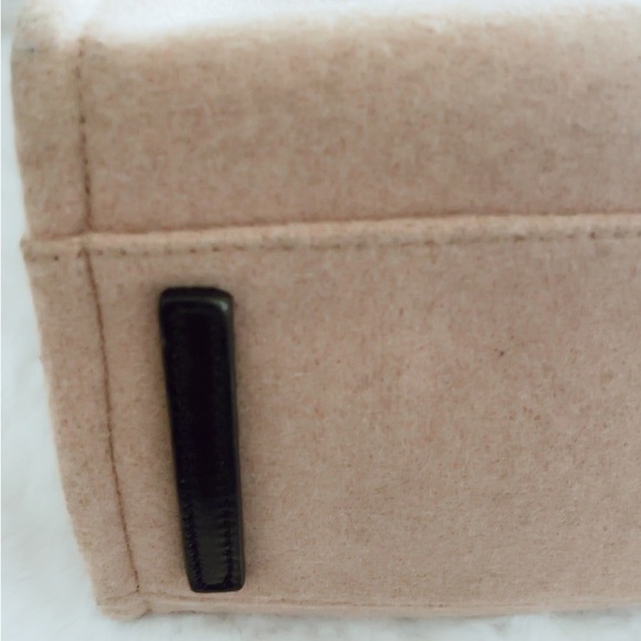 Kate Spade Washington Square Wool Tote Beige Bag - Picture 7 of 8